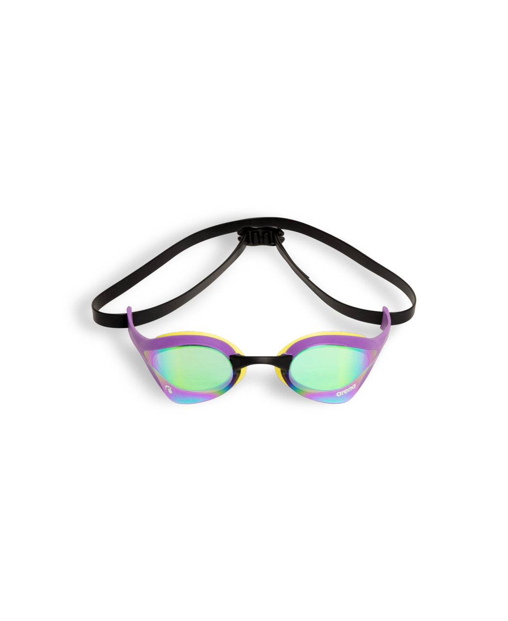 Arena Unisex Cobra Ultra Swipe Mirror Racing Goggles - Emerald/Plum/Lime