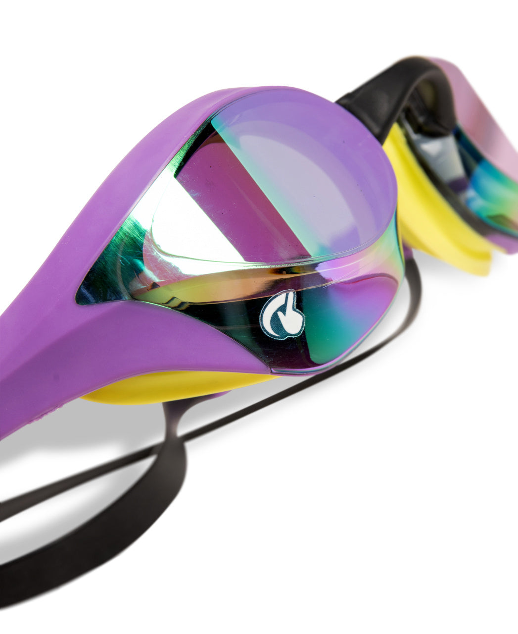 Arena Unisex Cobra Ultra Swipe Mirror Racing Goggles - Emerald/Plum/Lime