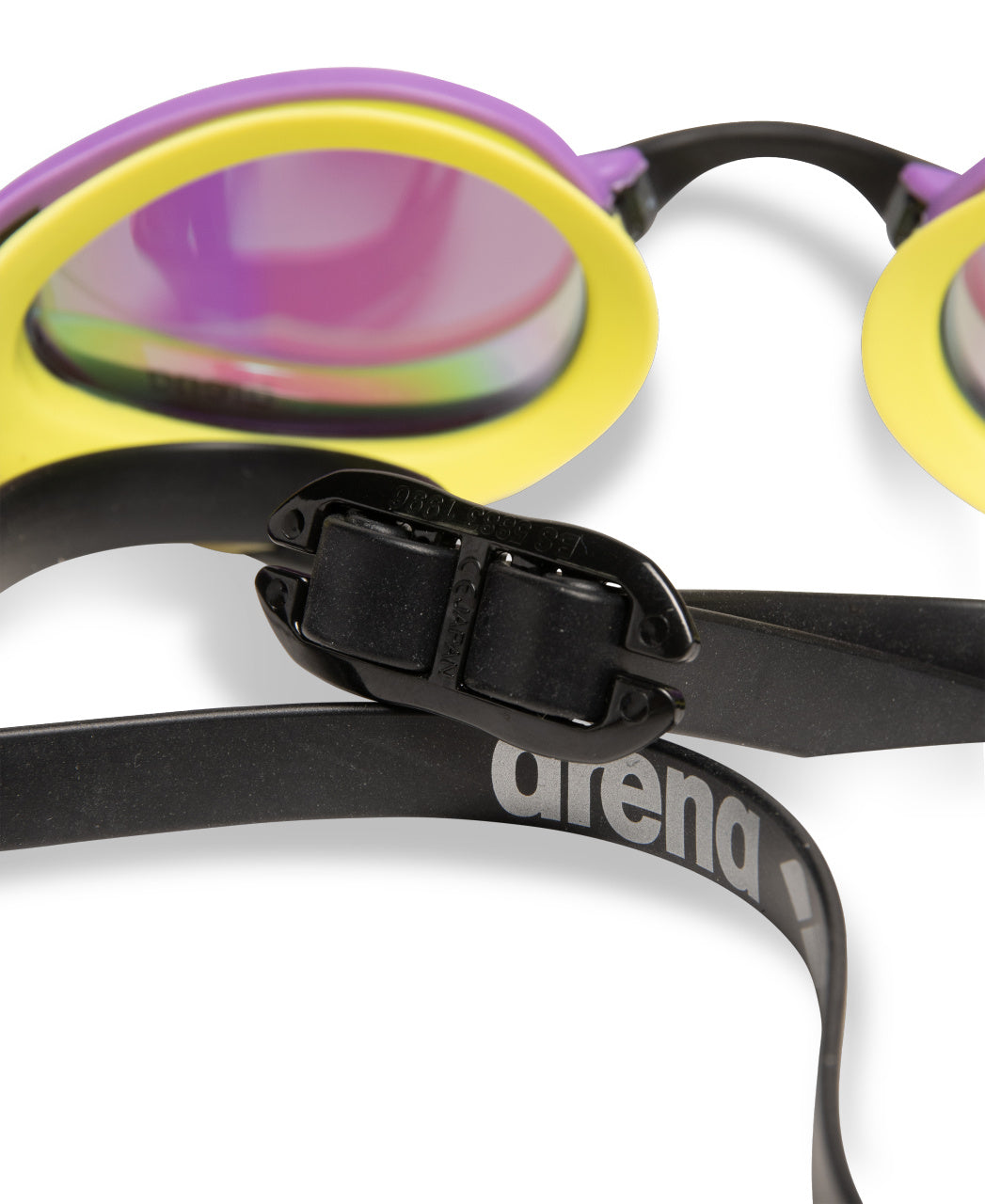 Arena Unisex Cobra Ultra Swipe Mirror Racing Goggles - Emerald/Plum/Lime