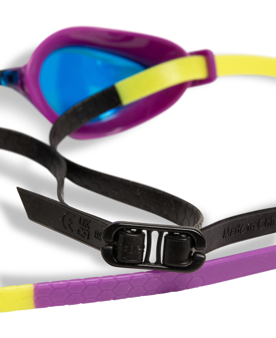 Arena Airspeed Mirror Racing Goggles - Plum/Artic/Lime