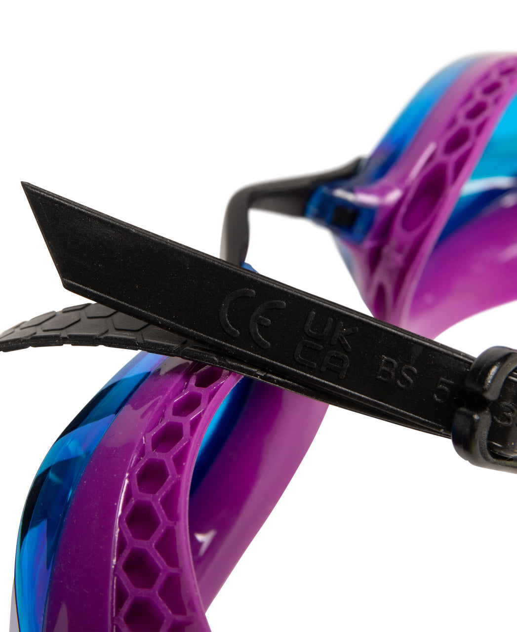 Arena Airspeed Mirror Racing Goggles - Plum/Artic/Lime