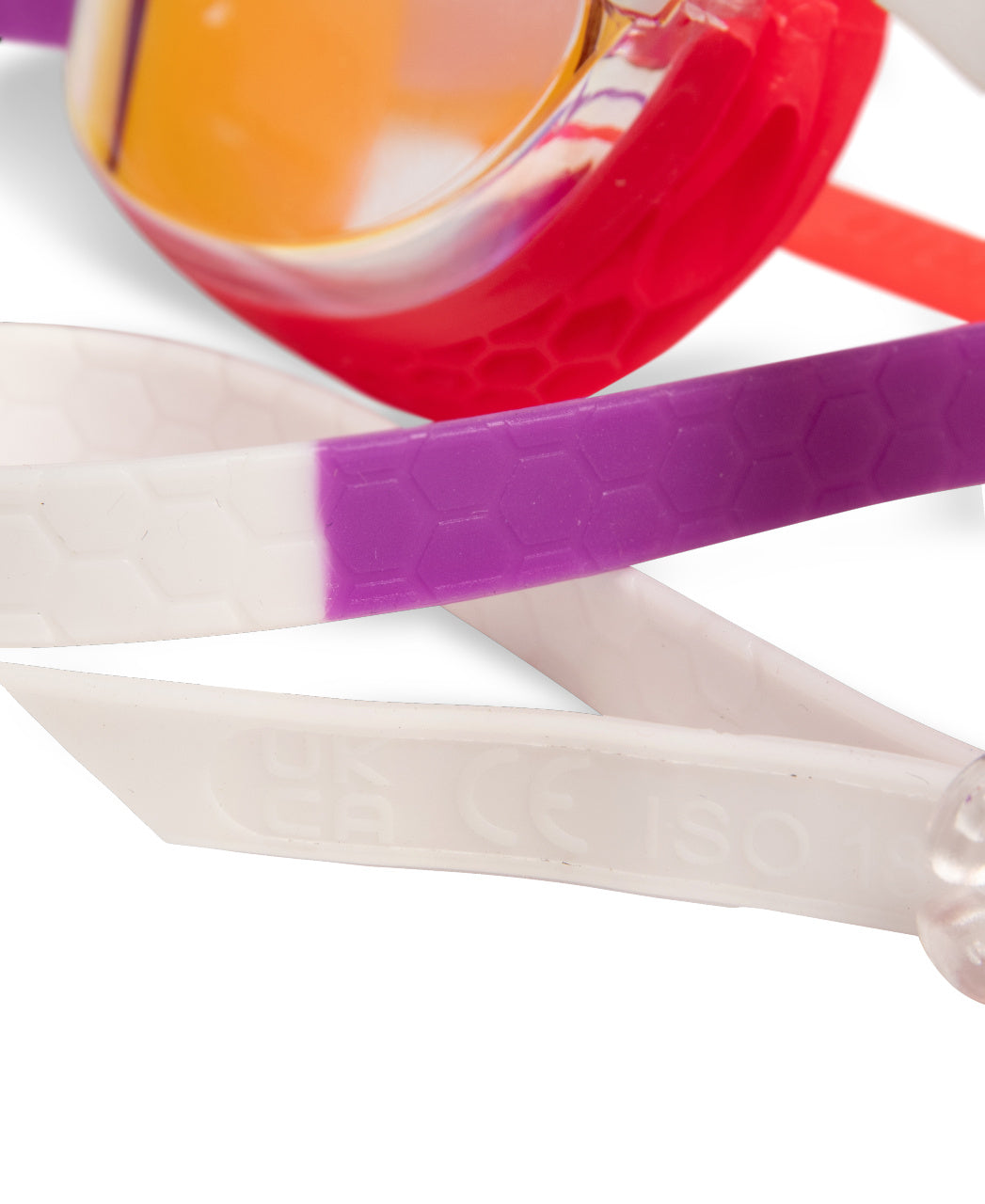 Arena Airspeed Mirror Racing Goggles - Copper/Plum/Coral