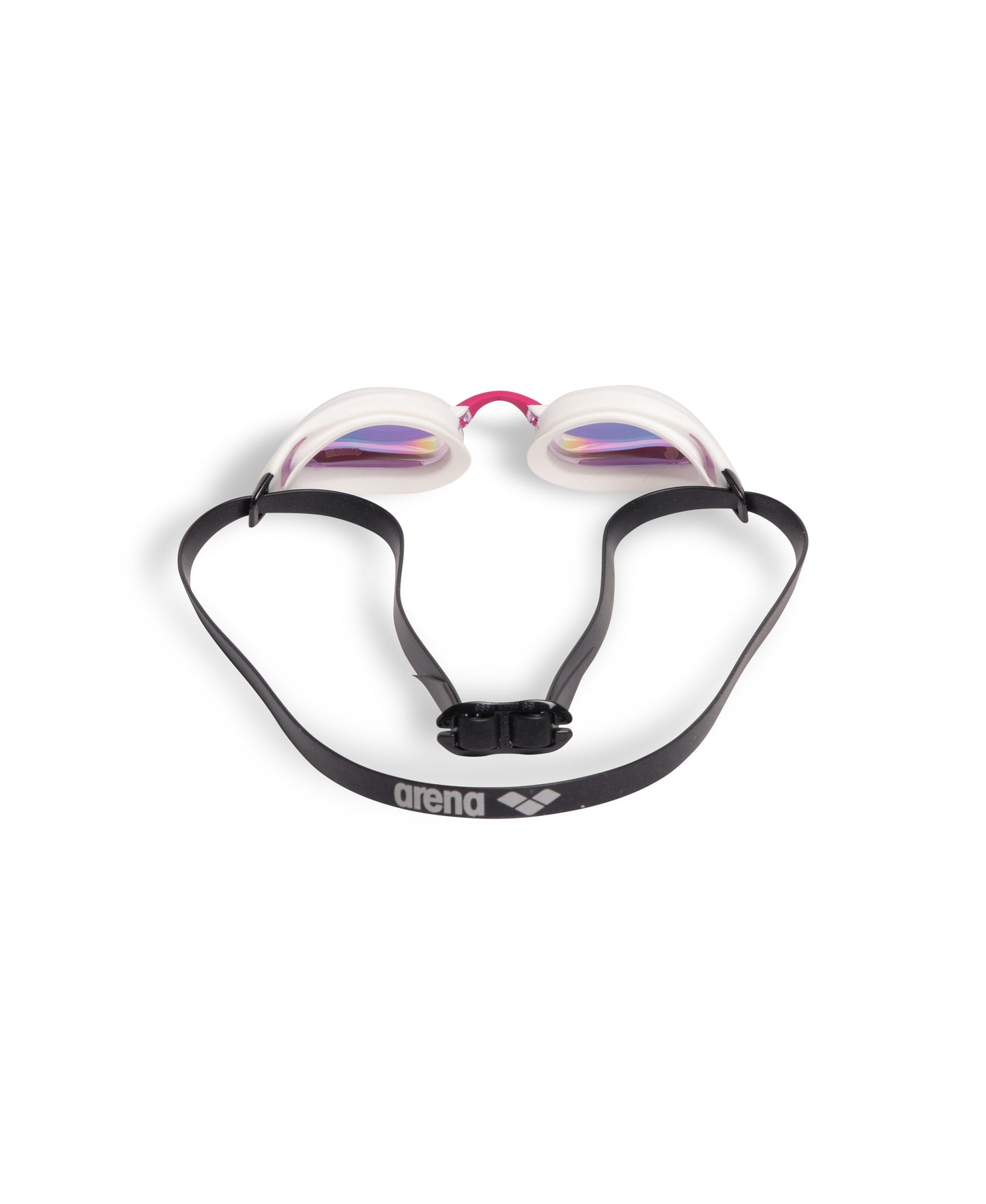 Arena Cobra Core Swipe Mirror Racing Goggles - Pink/White