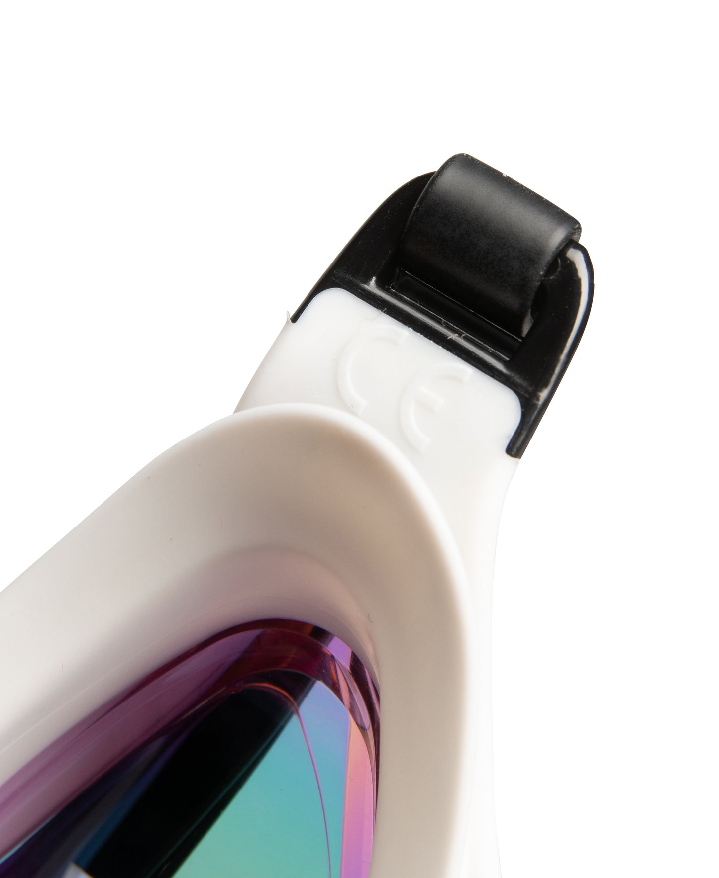Arena Cobra Core Swipe Mirror Racing Goggles - Pink/White