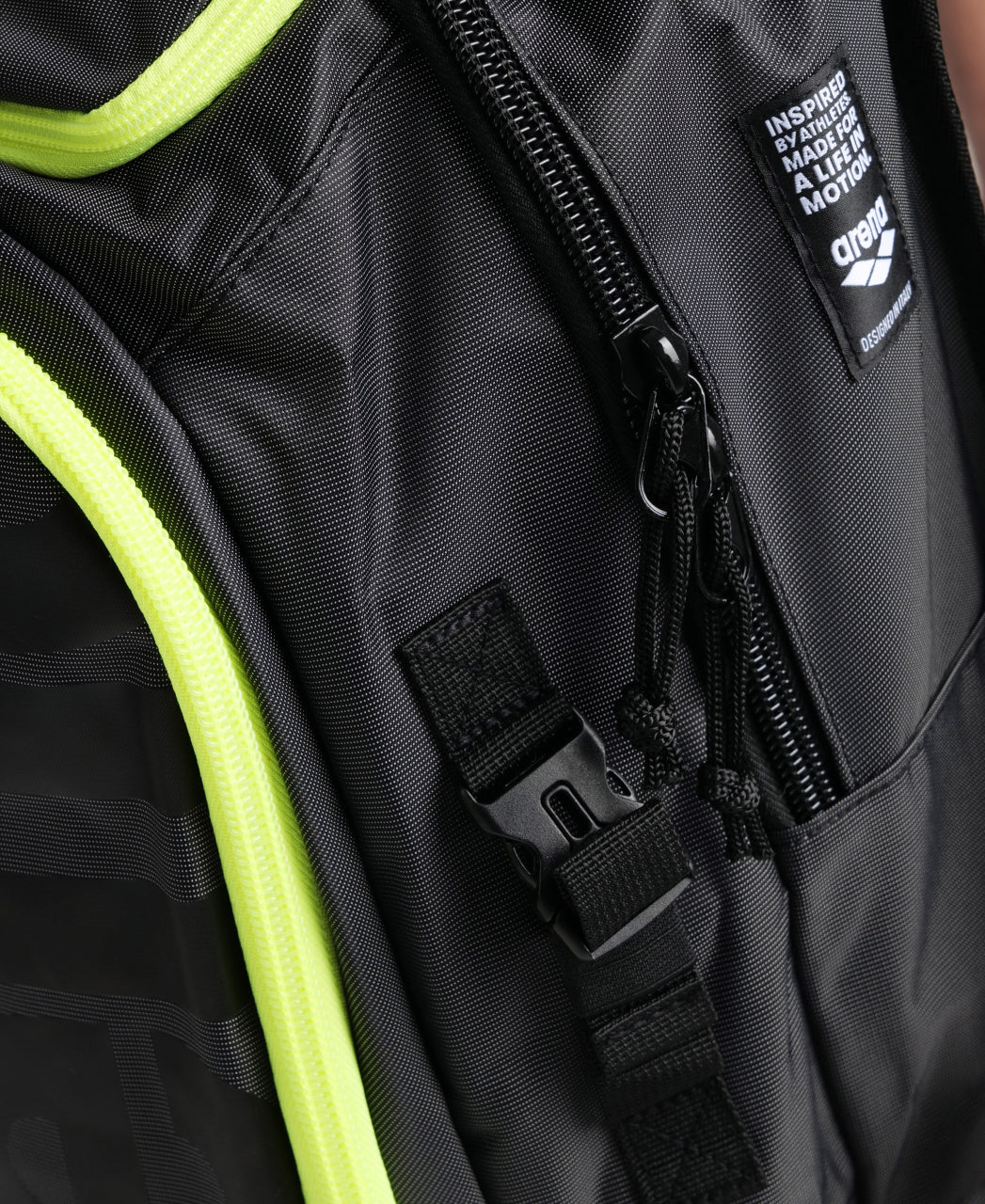 Arena Fastpack 3.0 Backpack - Smoke/Yellow - All4Swim