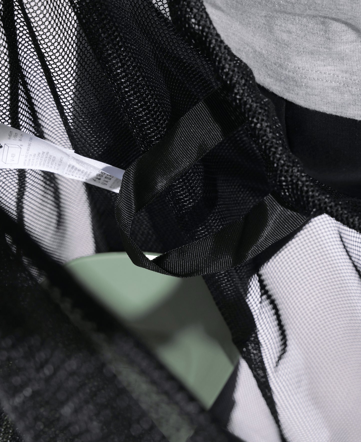 Arena One Go Pool Sack Mesh Bag - Black
