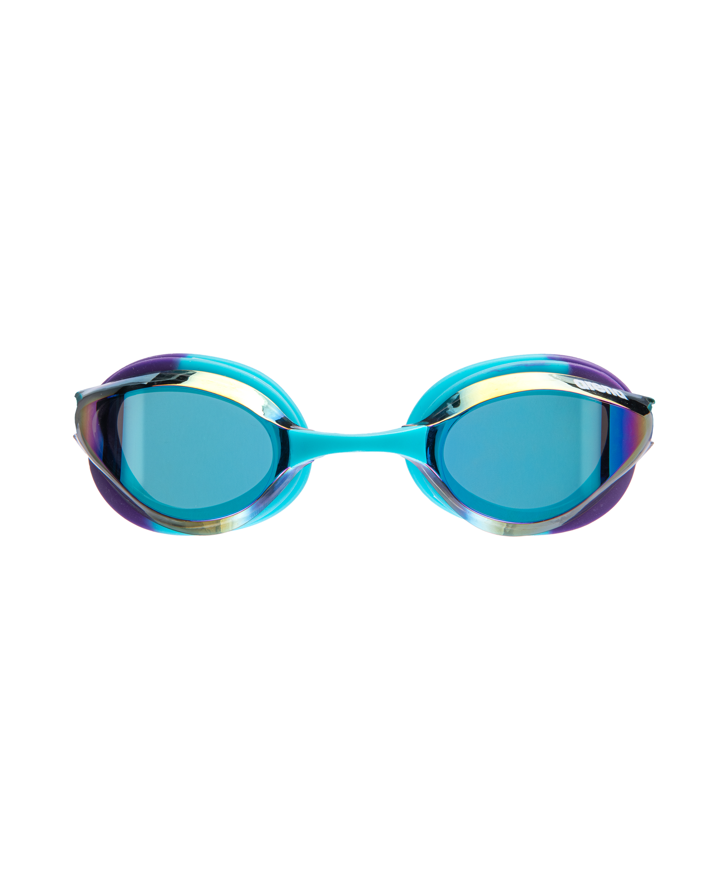 Lunettes de course Arena unisexes Python Mirror - Crépuscule/Eau