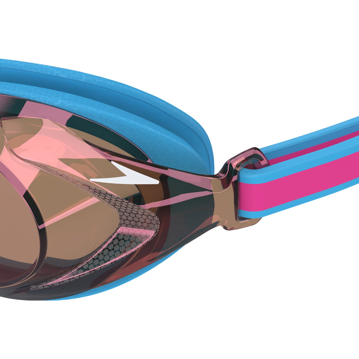 Speedo Junior Vanquisher 3.0 Mirror Goggle - Blue/Pink