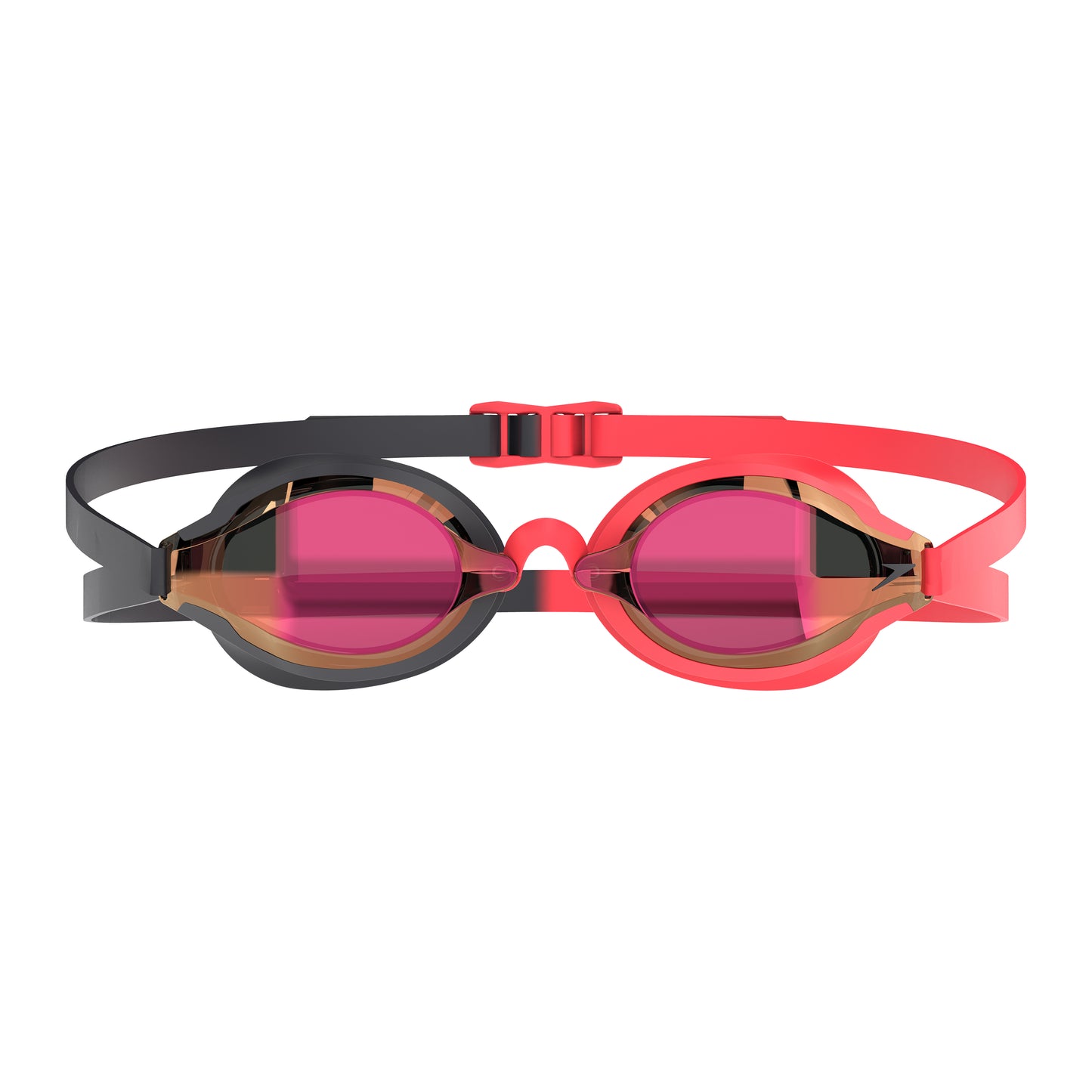 Speedo Fastskin Speedsocket 2 Mirror Goggles - Black/Red