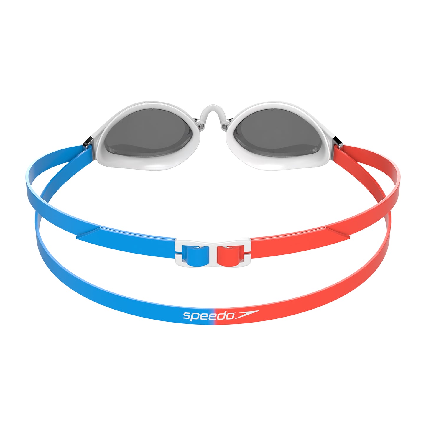 Lunettes de natation Speedo Fastskin Speedsocket 2 Mirror - Rouge/Bleu