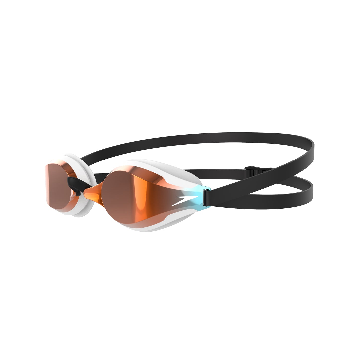 Speedo Fastskin Speedsocket 2 Mirror Goggles - White/Mirror - All4Swim