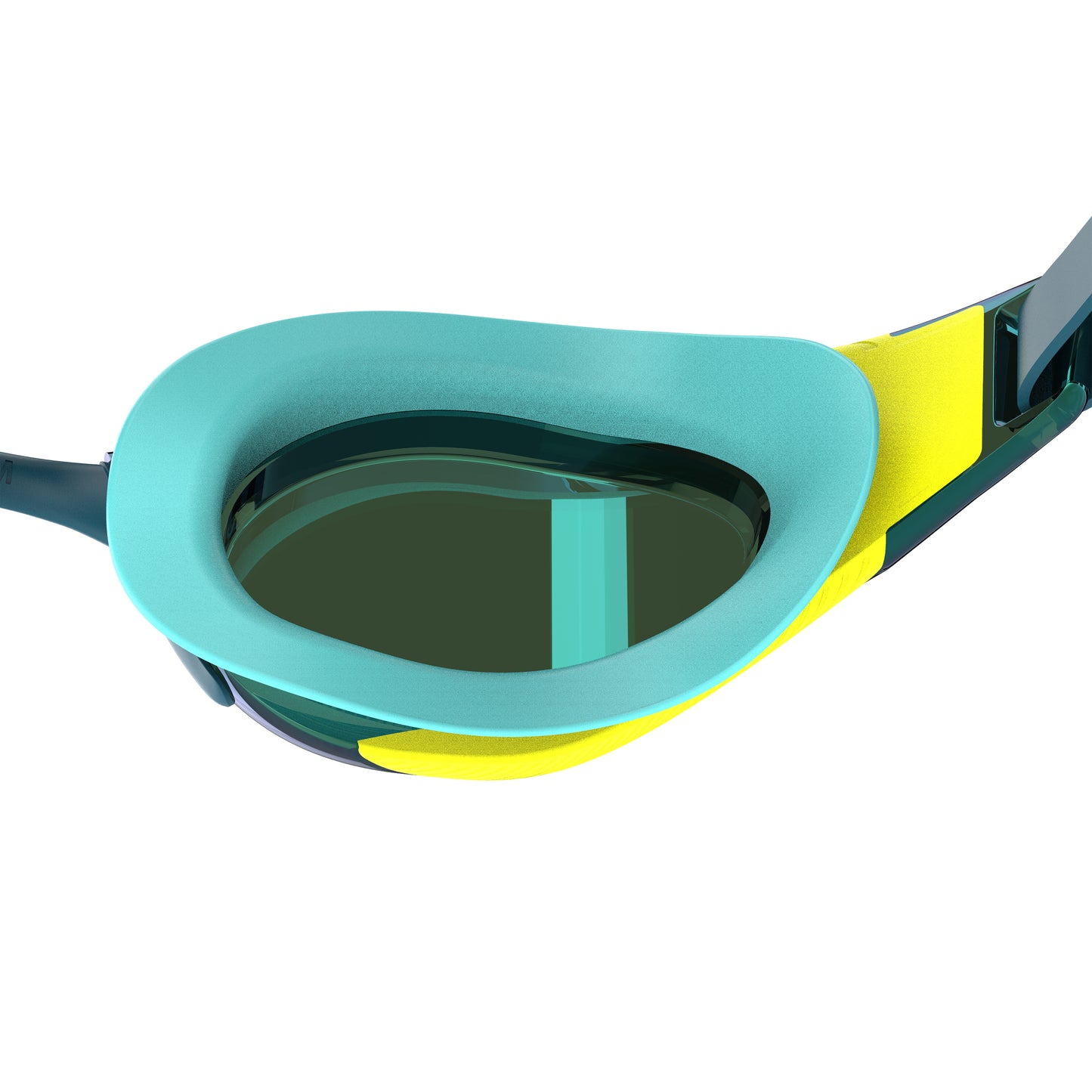 Speedo Fastskin Hyper Elite Mirror Goggles - Green/Yellow