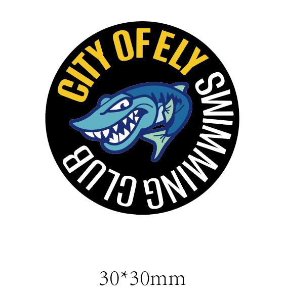 City of Ely Swimming Club Keyring