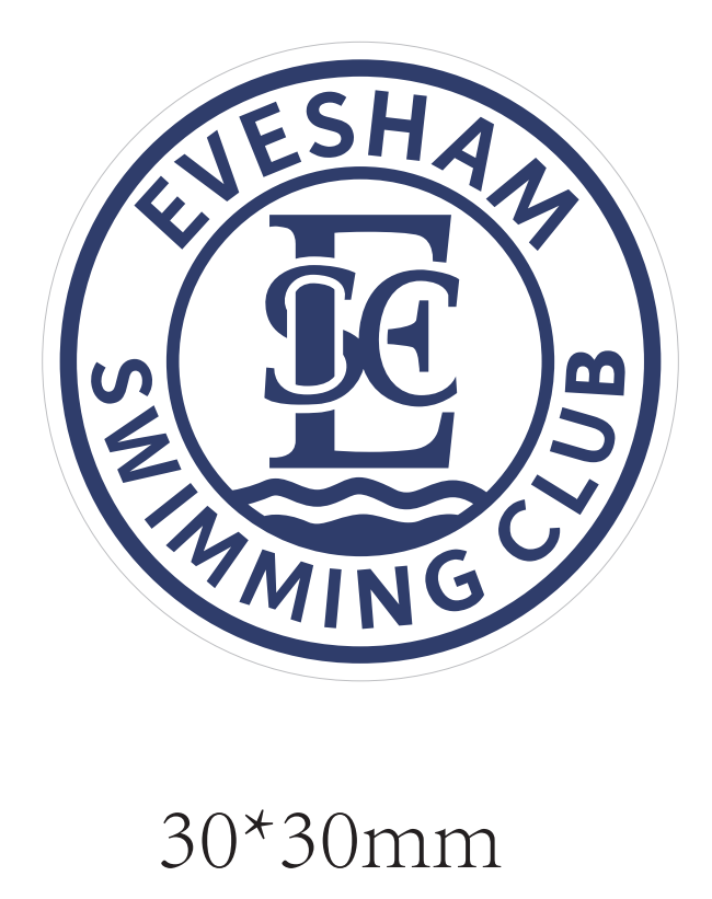 Evesham Swimming Club Shoe Charm