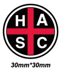 Breloque ronde pour chaussures du club de natation Hoylake