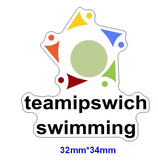 Porte-clés de l'équipe de natation d'Ipswich