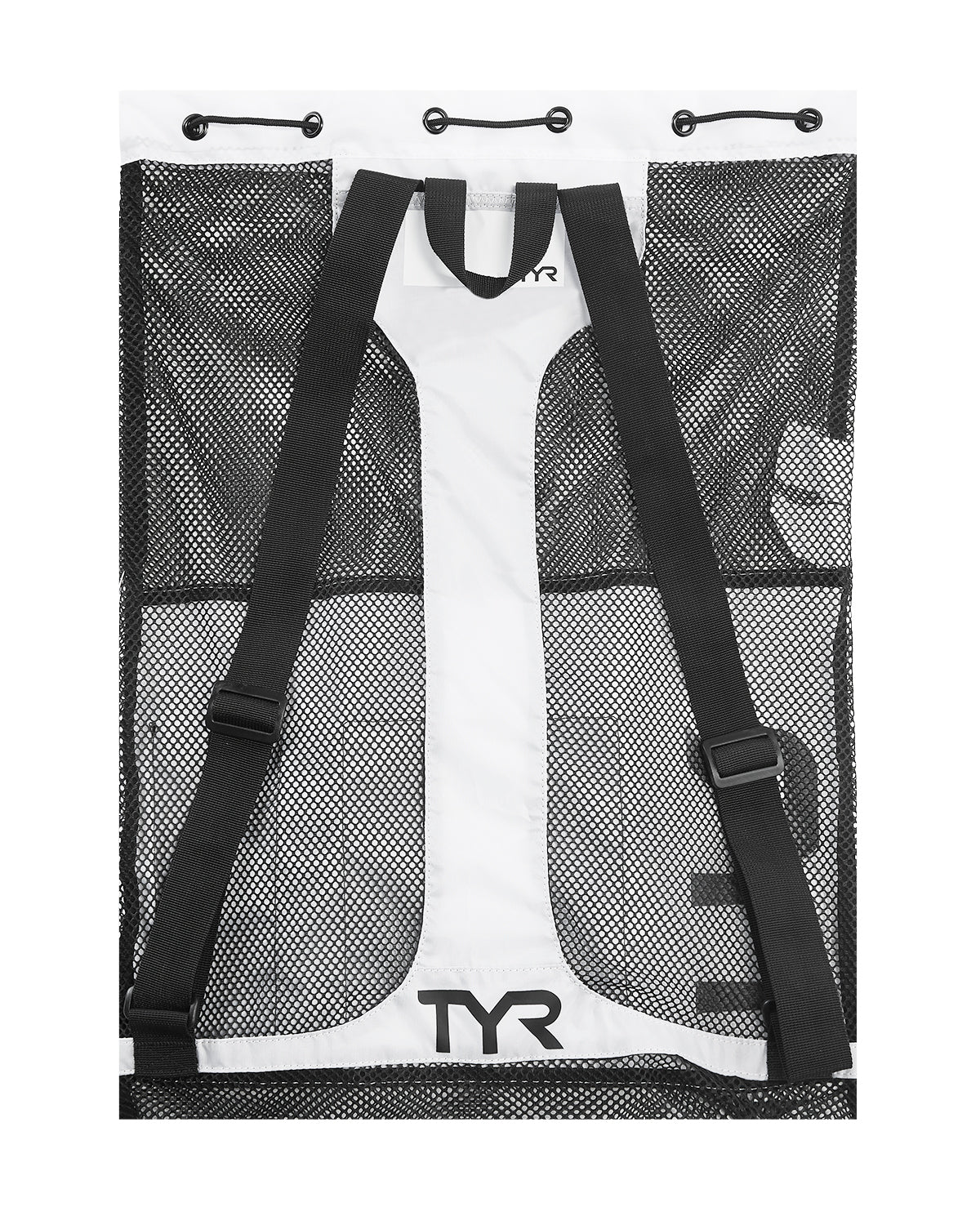 Grand sac momie en filet TYR - Jaune