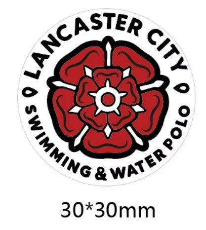 Breloque pour chaussures du Lancaster City Swimming Club