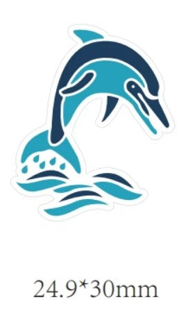 Breloque pour chaussures du club de natation de Melton Mowbray – Dauphin