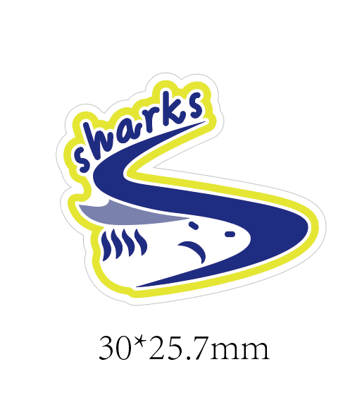 Stratford Sharks Swimming Club Keyring