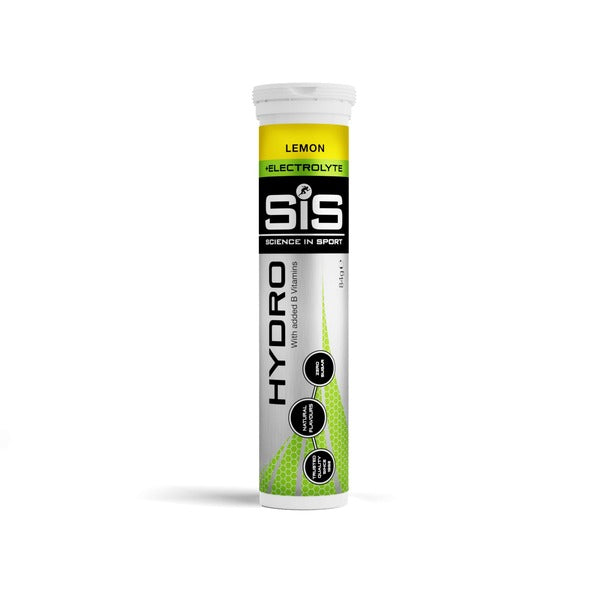 SiS Hydro Tablets + Electrolytes - Lemon (20 Tablets)
