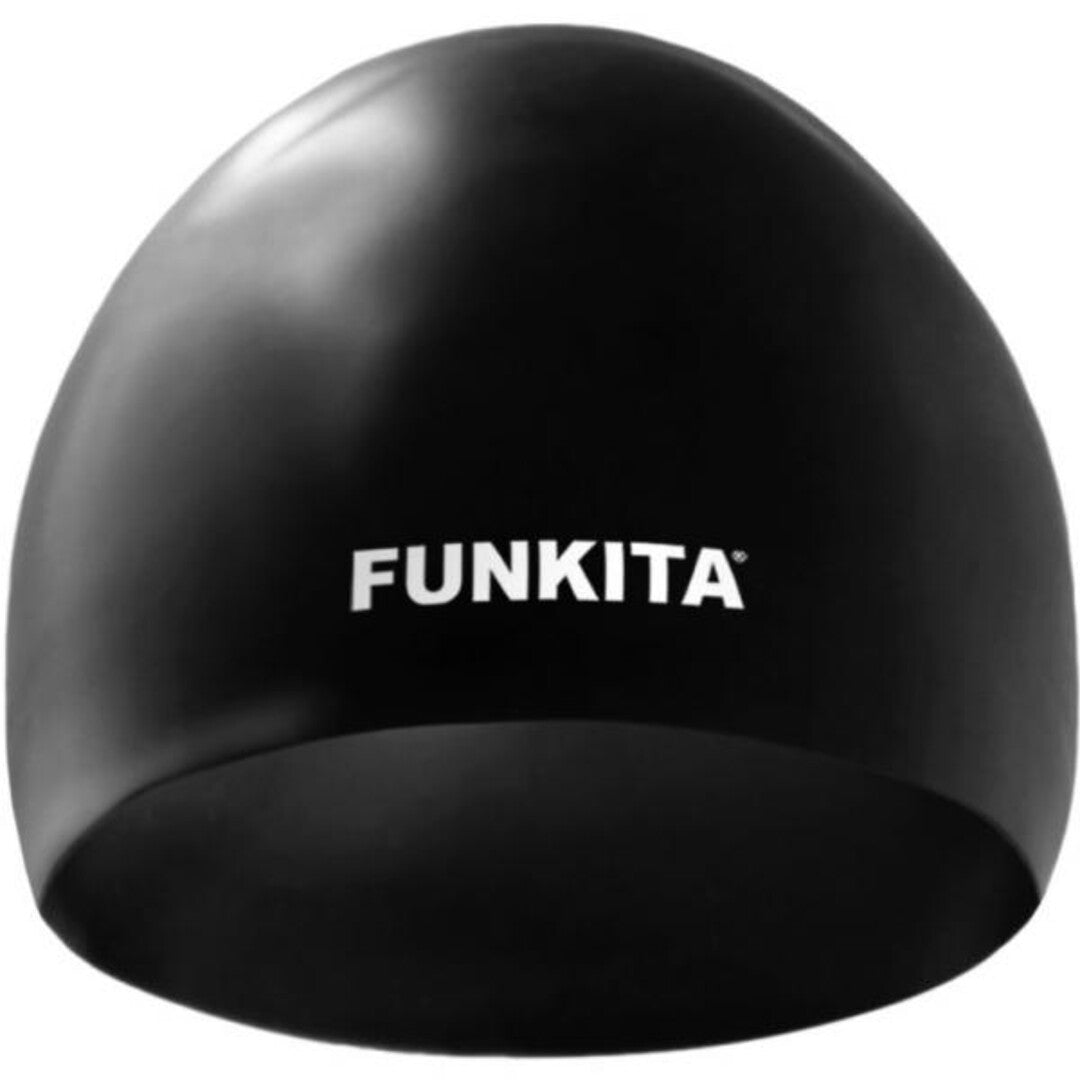 Funkita Still Black Domed Racing Hat - All4Swim