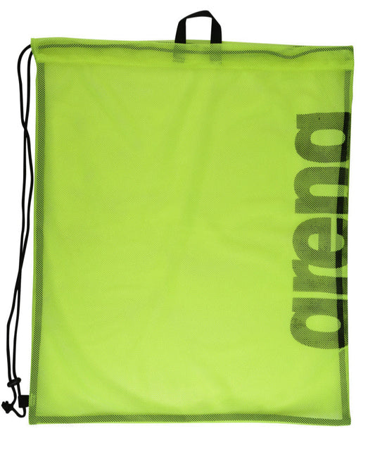 Arena Team Mesh Pool Sack - Yellow - All4Swim