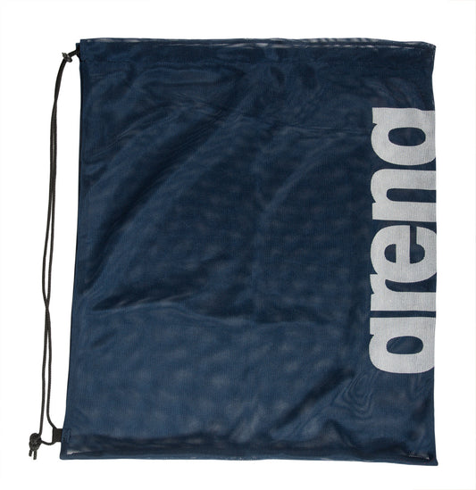 Arena Team Mesh Pool Sack - Navy Blue