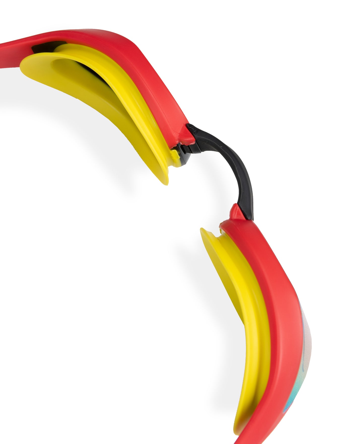 Arena Cobra Ultra Swipe Mirror Race Goggles - Gold/Red