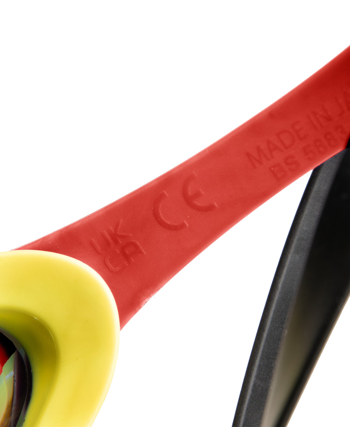 Arena Cobra Ultra Swipe Mirror Race Goggles - Gold/Red