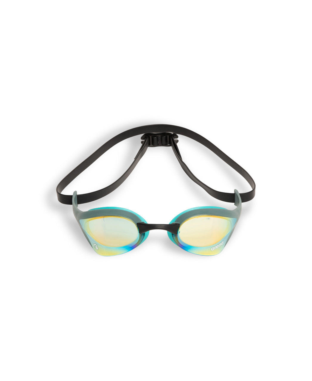 Arena Unisex Cobra Ultra Swipe Mirror Racing Goggles - Aqua/Sage/Peacock
