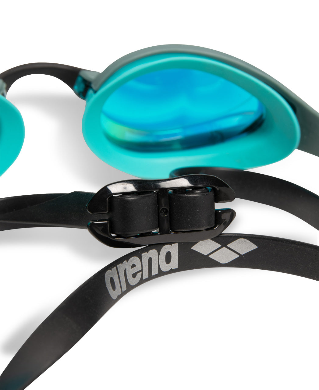 Arena Unisex Cobra Ultra Swipe Mirror Racing Goggles - Aqua/Sage/Peacock
