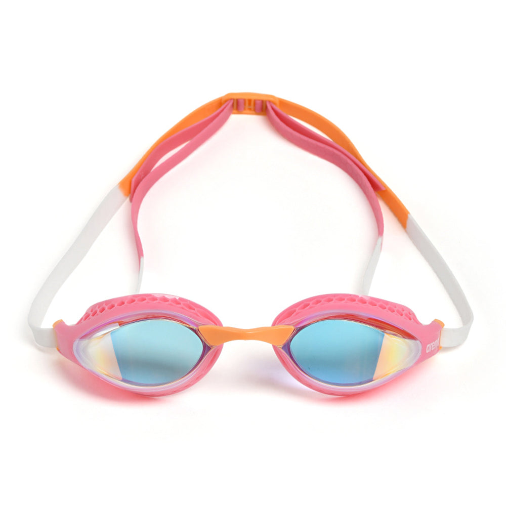 Arena Airspeed Mirror Racing Goggles - Copper/Pink/Orange