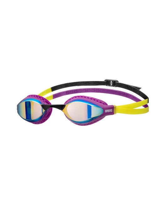 Arena Unisex Airspeed Mirror Racing Goggles - Plum/Artic/Lime