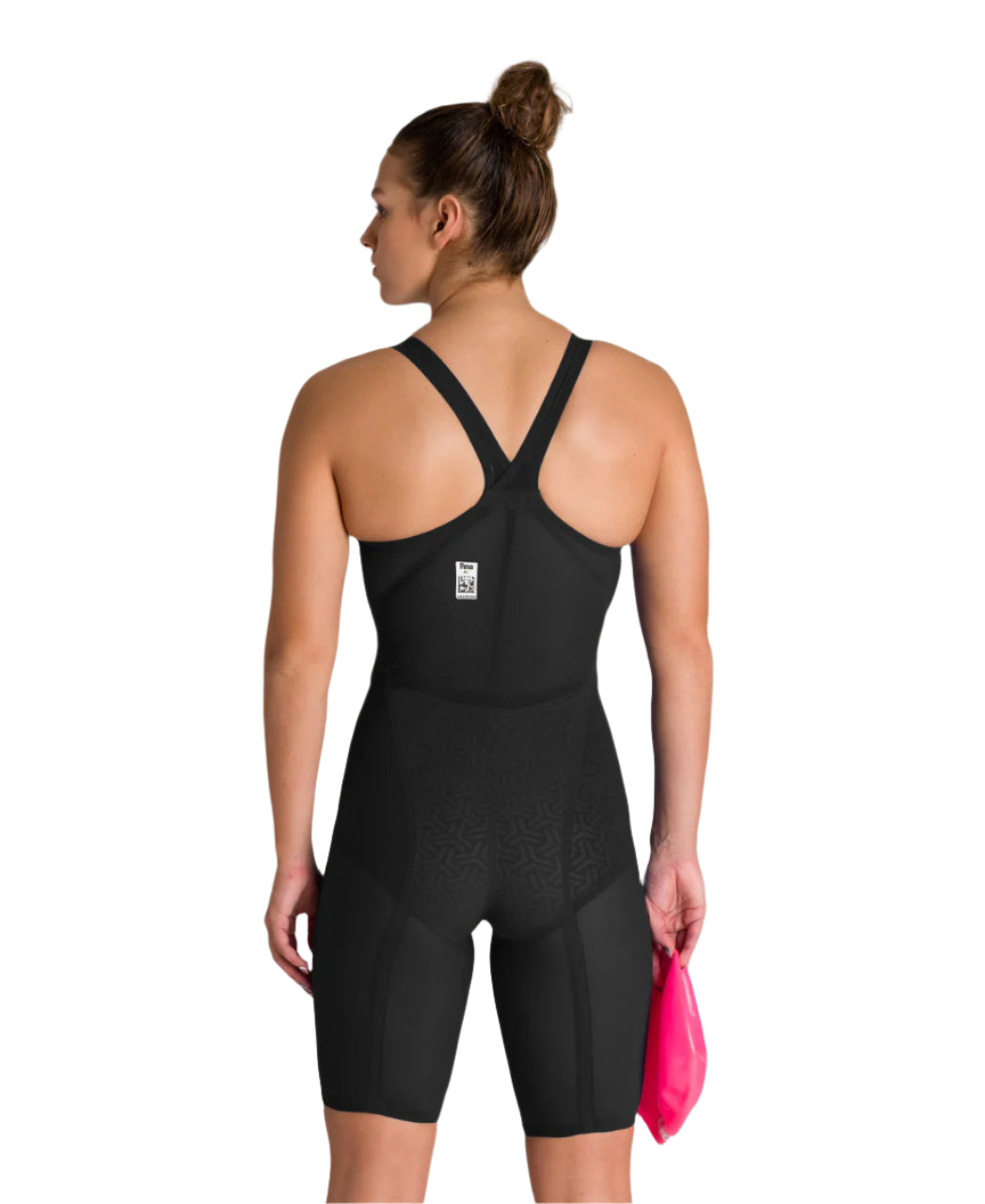 Arena Women's Closed-Back Powerskin Carbon Glide Kneeskin - Black/Gold - All4Swim