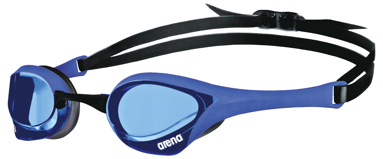 Arena Unisex Cobra Ultra Swipe Racing Goggles - Blue/Blue