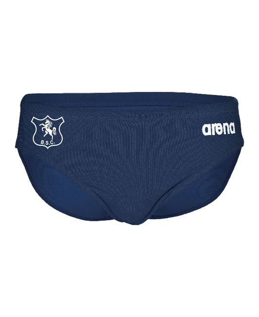 Beckenham SC Arena Men's Solid Swim Brief - Navy