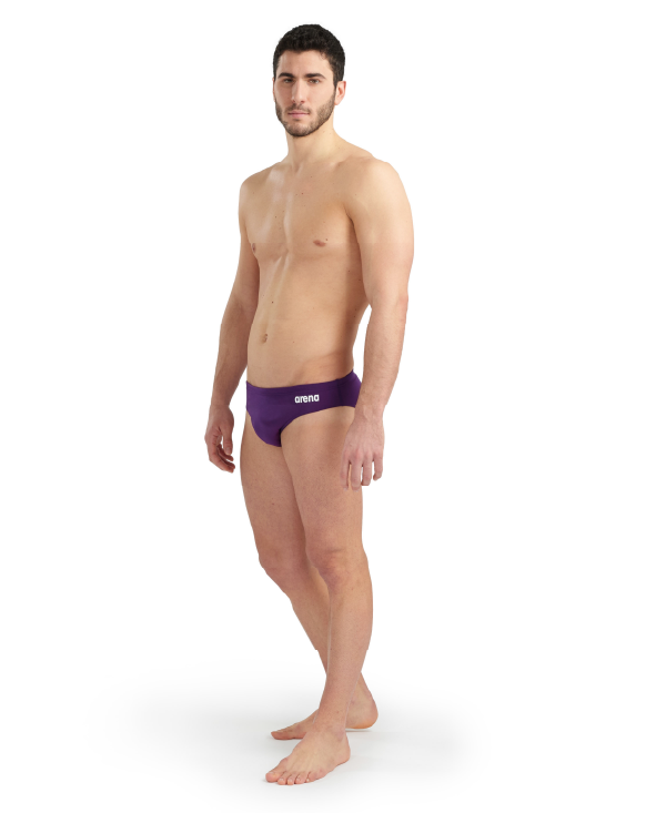 Slip de bain uni COS Arena pour homme - Rouge