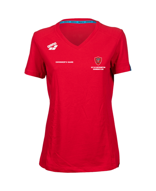 T-shirt en coton pour femme de l'équipe COS Arena