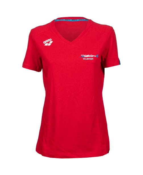 T-shirt en coton pour femme de l'équipe COS Arena (réservé aux bénévoles)