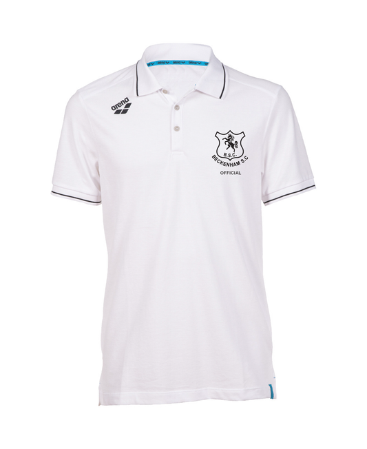Beckenham SC Arena Team Unisex Cotton Polo Shirt - OFFICIALS ONLY