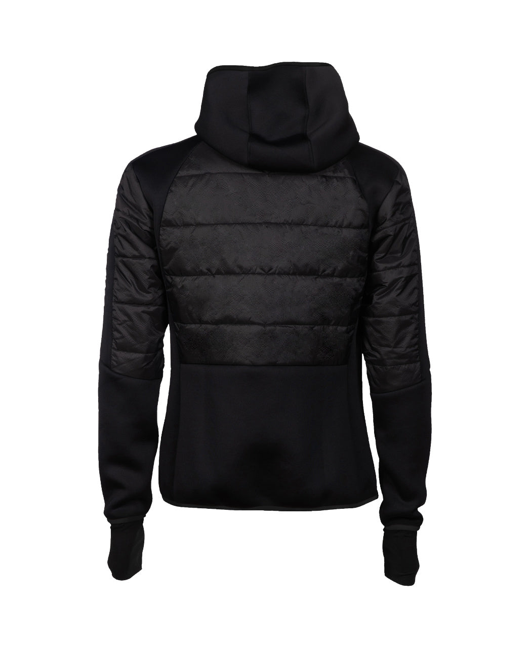 Arena Team Unisex Hooded F/Z Half-Quilted Jacket