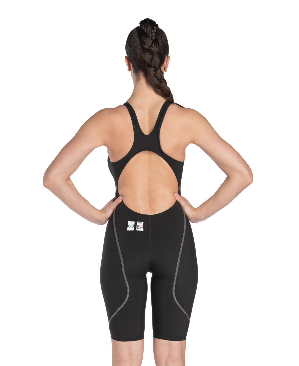 Arena Women's Powerskin ST Next Openback - Black - All4Swim