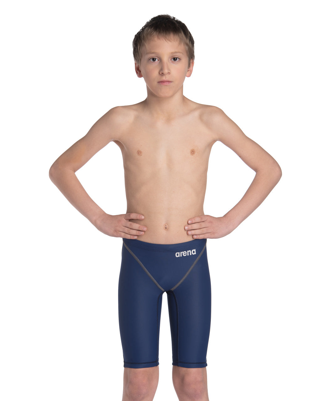 Arena Jammer Powerskin ST Next pour garçon - Bleu marine 