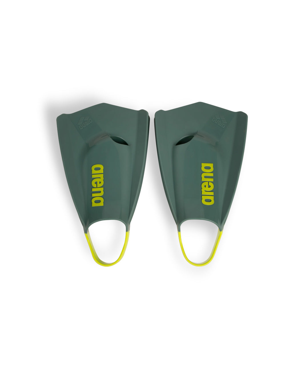 Palmes d'entraînement Arena Powerfin Pro II - Sauge/Citron vert