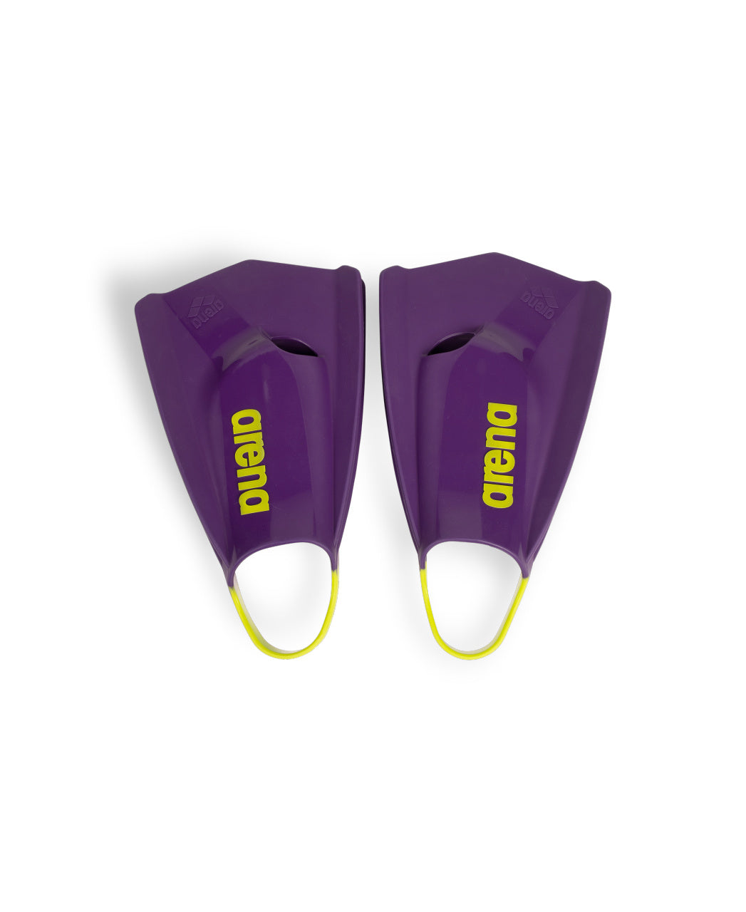 Palmes d'entraînement Arena Powerfin Pro II - Prune/Citron vert