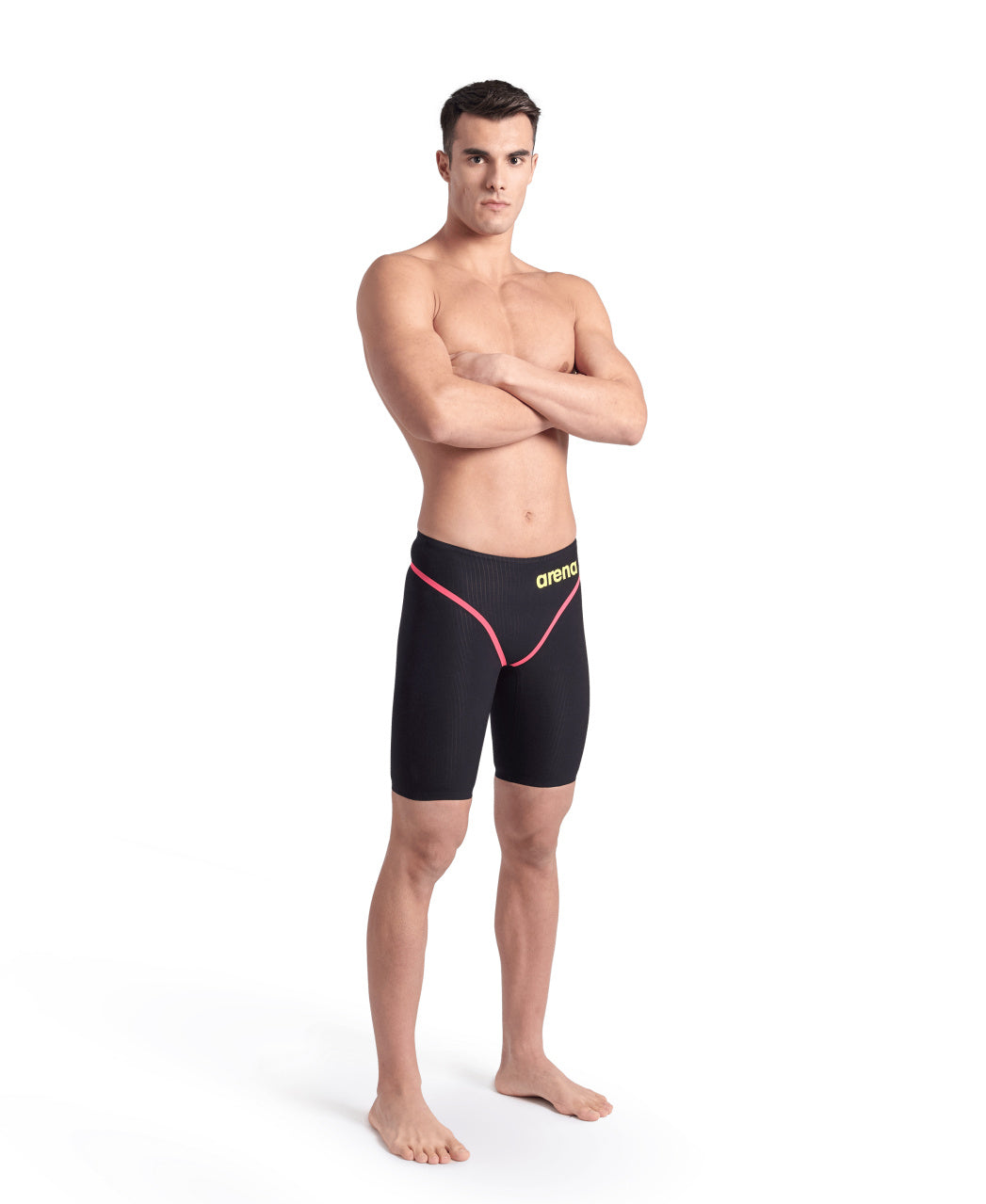 Arena Men's Powerskin Carbon Core FX Jammer LE - Black/Fluo