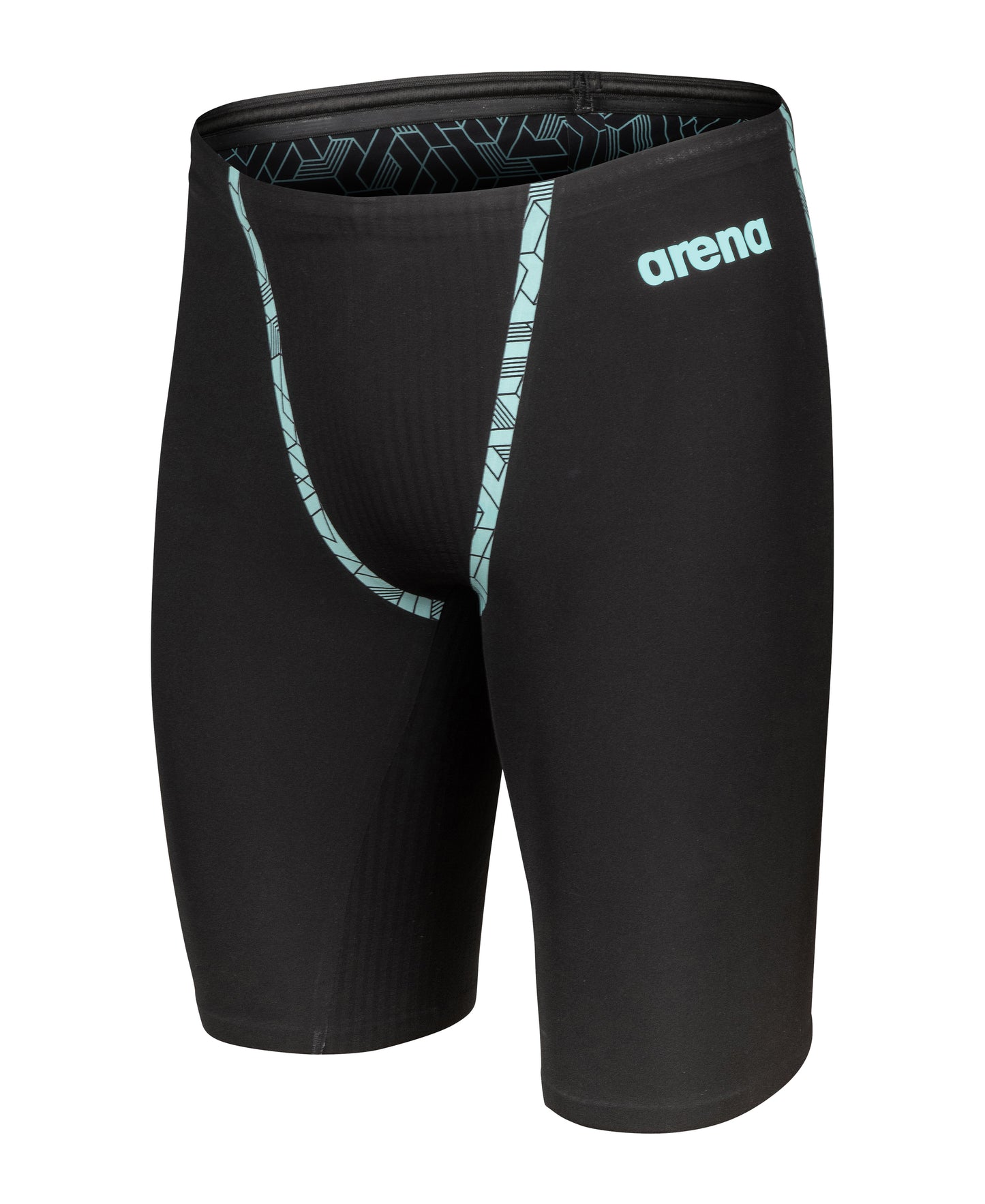 Jammer Arena Powerskin Primo pour homme - Noir/Bleu sarcelle