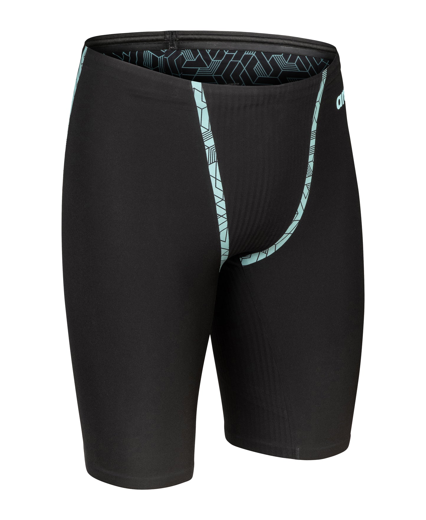 Jammer Arena Powerskin Primo pour homme - Noir/Bleu sarcelle