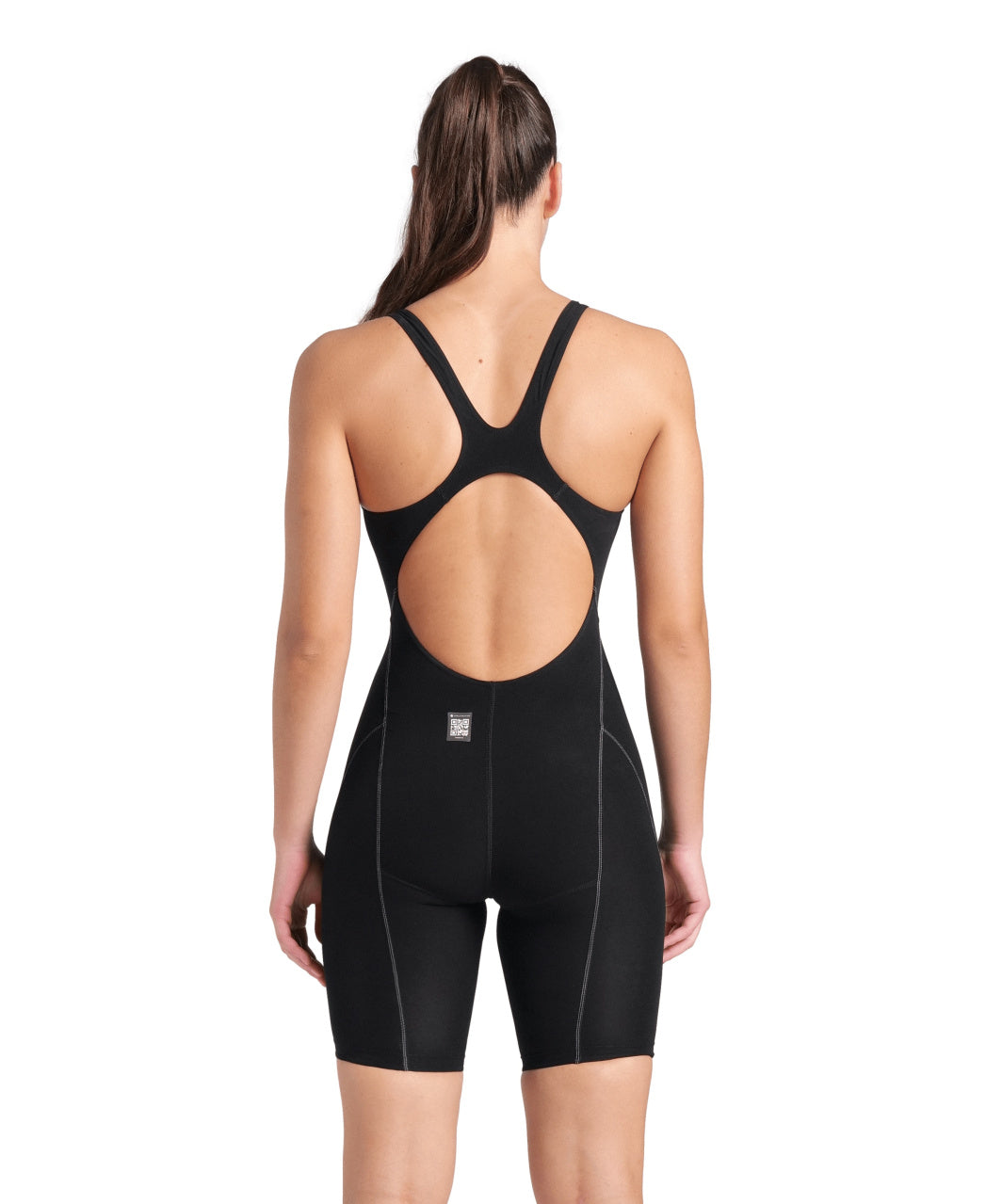 Combinaison de course Arena Powerskin Impulso Kneeskin pour femme – Noir